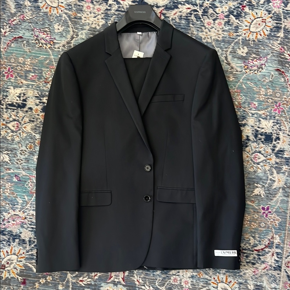 Black Men's Express Extra Slim Suit 42R